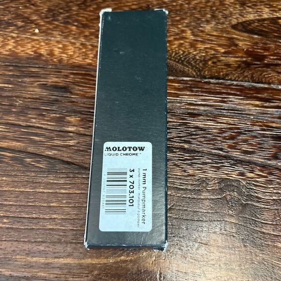 Molotow Liquid Chrome Marker, 1 mm, with Special Ink Mirror Effect. 3 pack. NIB! - Picture 11 of 16
